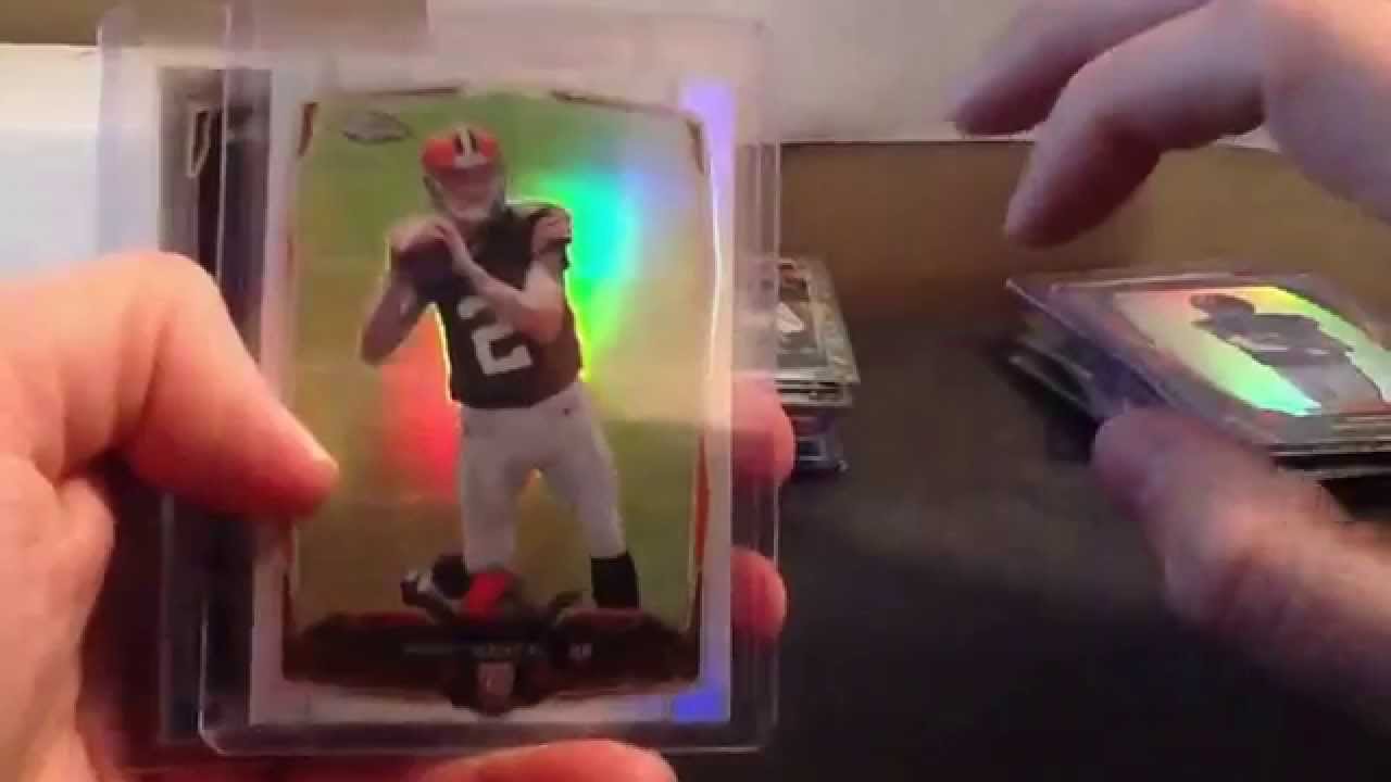 2014 Topps Chrome Football Case Break Recap #1