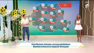 Meteo cu Diana Munteanu | Maxime termice de până la 30 de grade!