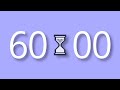 60 sec Countdown timer (Hourglass) カウントダウンタイマー 砂時計 Full HD 1920x1080