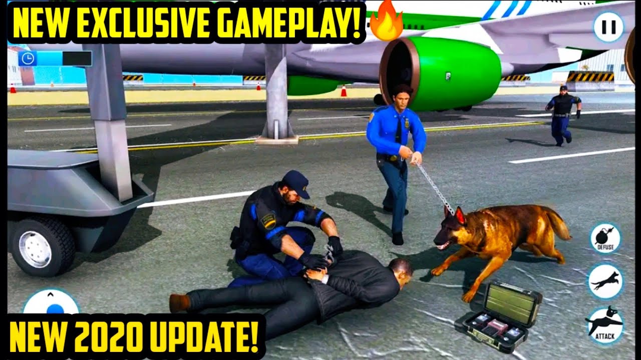 US POLICE DOG SIMULATOR 2020 - Android Gameplay NEW!