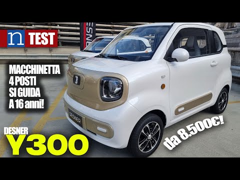 Desner Y300: microcar a 4 posti che costa poco!