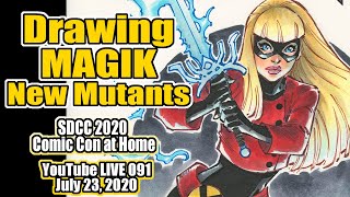 San Diego Comic Con At Home, Day 1: Todd Nauck Art Livestream 091