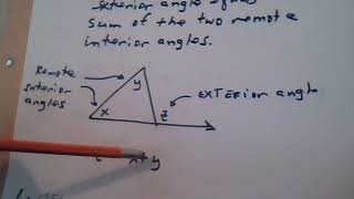 1351 Ch  11  Remote Interior Angles Equation