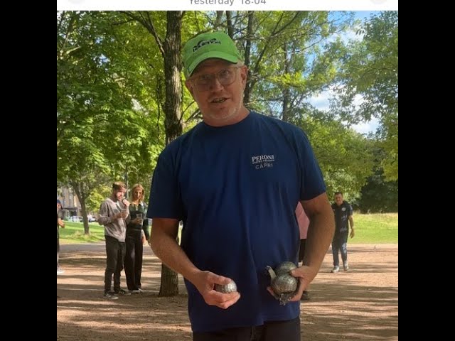 Miniature de la vidéo : Vauxhall Big One Petanque Doubles final Part 2 - Pètanque Coach/Ameen vs Vince/Charlie