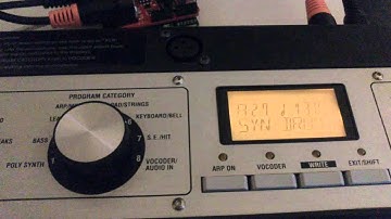 microKorgXL tap tempo