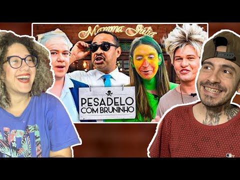 CASAL REAGE: PESADELO COM O BRINO - VISITANDO O RESTAURANTE MAIS POLÊMICO (MAMMA JULIA) | REACT
