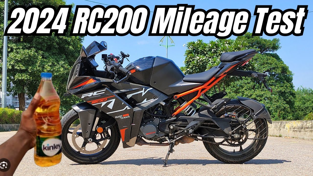2024 KTM RC200 Mileage Test