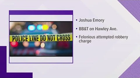 Man arrested for attempted robbery