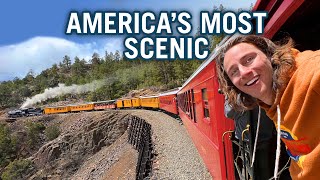 7. Riding America's MOST SCENIC Steam Train to Alaska!