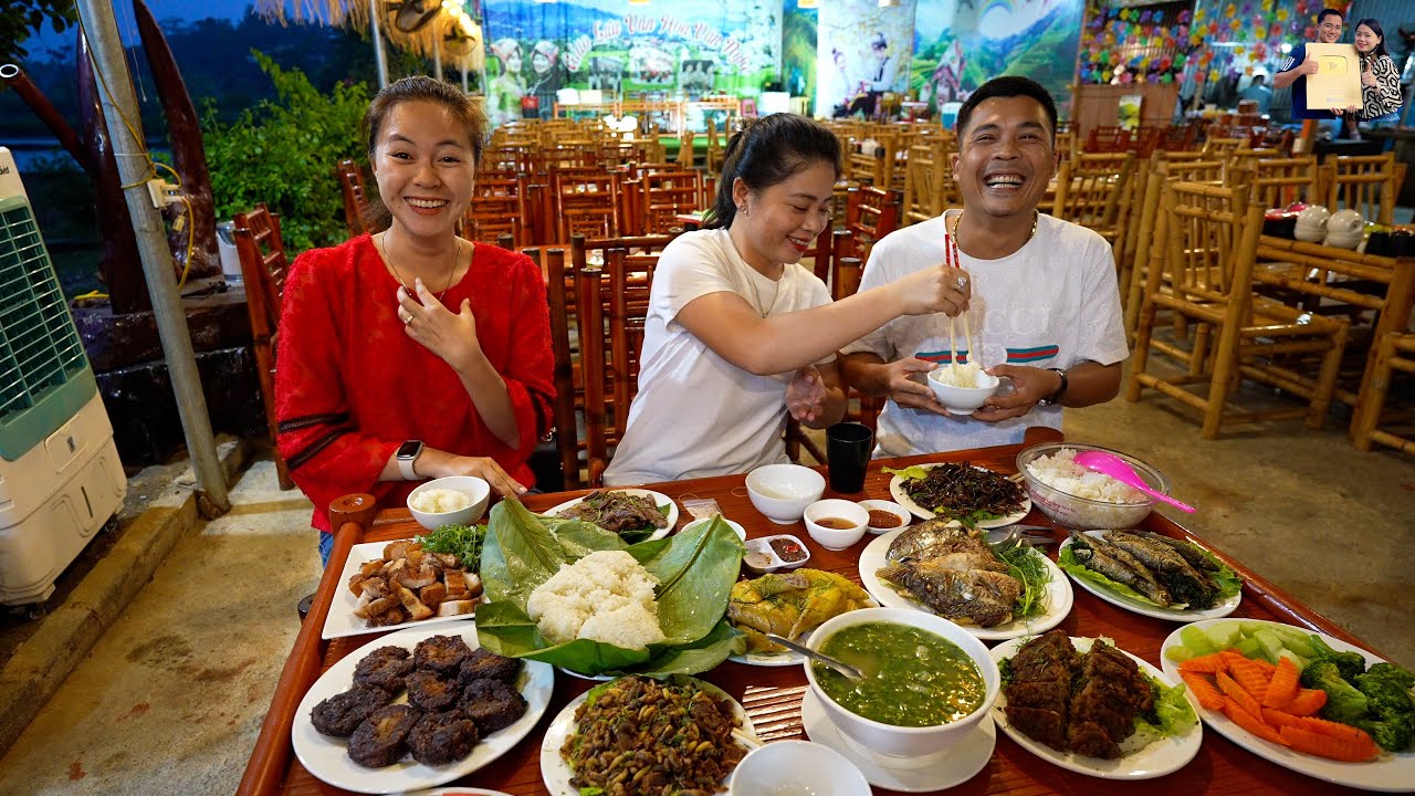 Niềm vui Bất ngờ  khám phá Làng Cốm Tú Lệ ăn toàn món ngon người Thái Yên Bái tạm biệt Mù Cang Chải