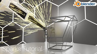 How to make Sparks-Blender 2.80/2.81 (Cycles) Tutorial