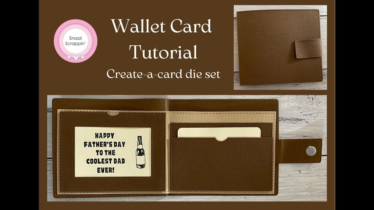 Createacard Wallet Card Tutorial YouTube