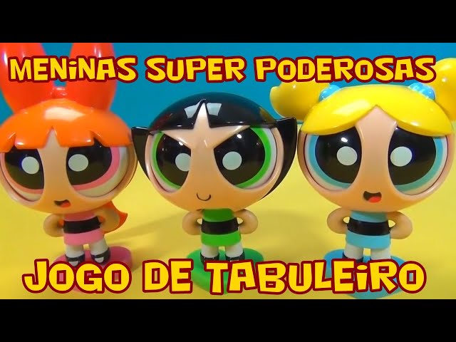 Jogo de Tabuleiro Personalizado Meninas Super Poderosas