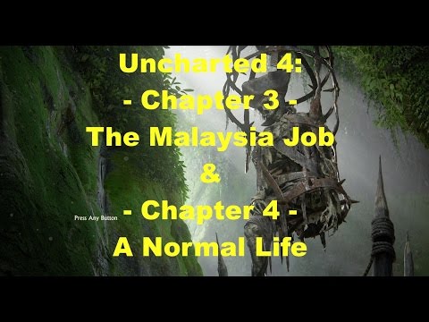 Vídeo: Uncharted 4 - Capítulo 3: The Malaysia Job, Chapter 4: A Normal Life & Chapter 5: Hector Alcazar