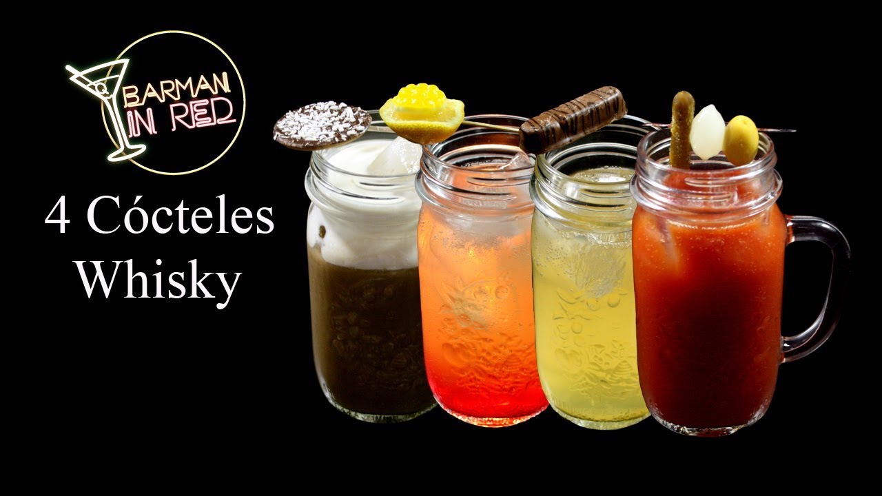 4 Cocteles Whisky