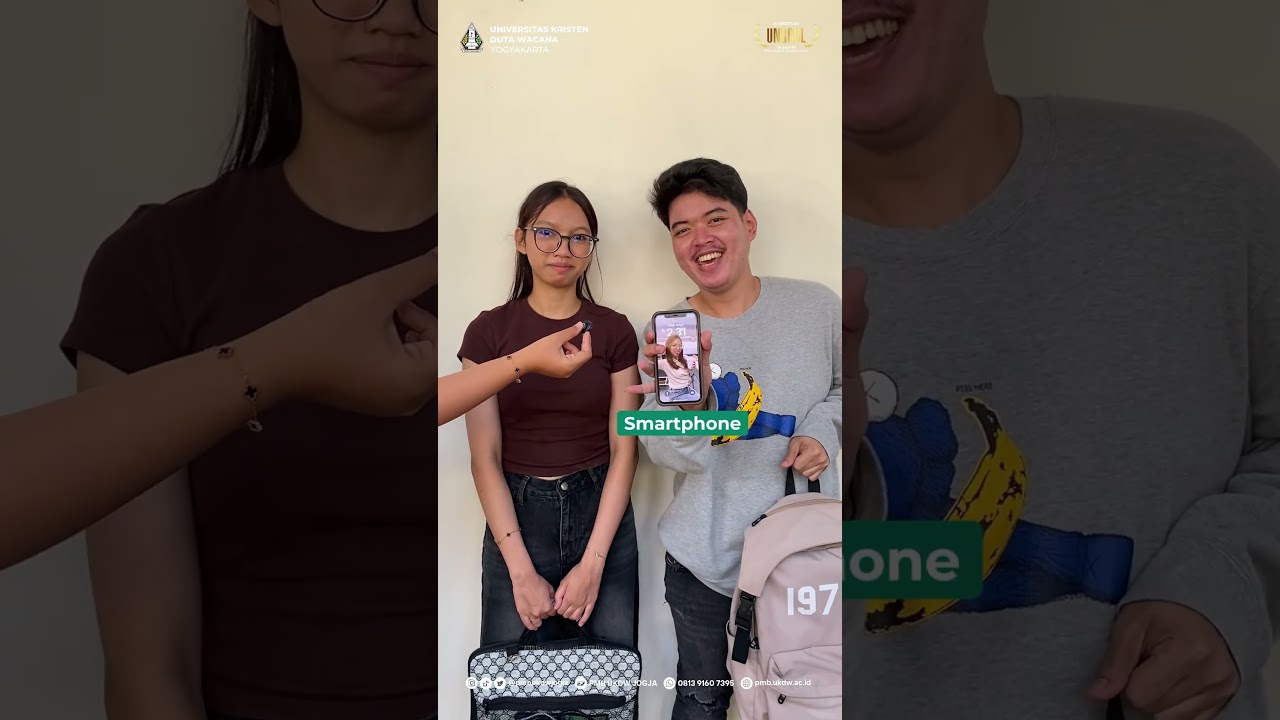 Barang wajib yang dibawa mahasiswa UKDW setiap hari! 🎒📸