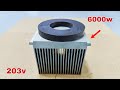 I Rewind Aluminium into 203v, 6Kw, Permanent Generator 2023. New idea