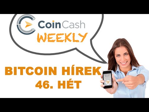 CoinCash Weekly bitcoin hírösszefoglaló - 46. hét