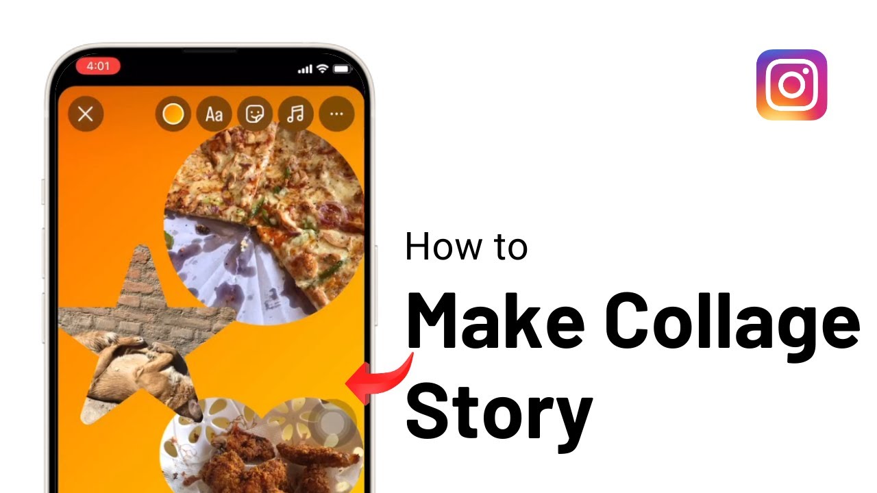 how-to-make-collage-on-instagram-story-youtube