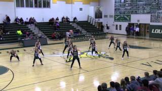 2015-16 LVHS Dance Team Valley vs Park View 14 December 2015