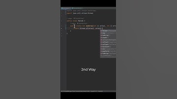 Learn How to sum values of 2 Arrays in Java using different methods #shorts