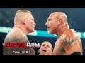 FULL MATCH - Goldberg vs  Brock Lesner  - Survivor Series 2016 - Wwe2K23