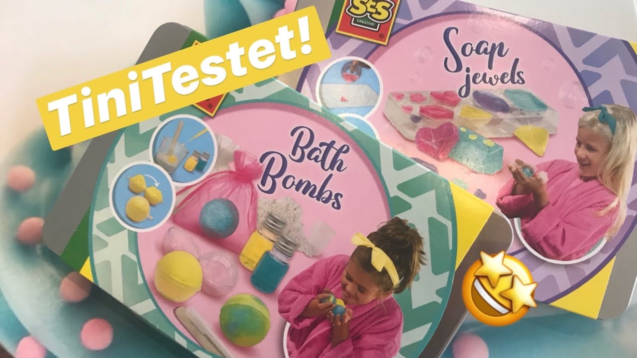 TiniTestet DIY Set‘s! Seife gießen und Badebomben zum