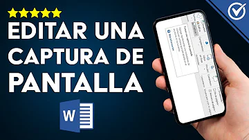 ¿Cómo puedo editar una captura de pantalla?