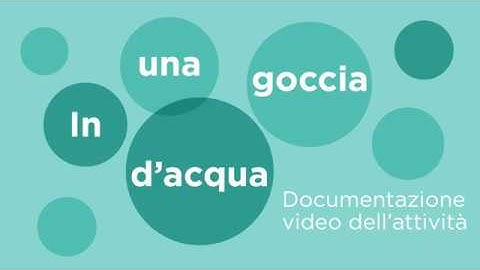 In una goccia d'acqua - Documentazione di un'attività didattica con David Ill