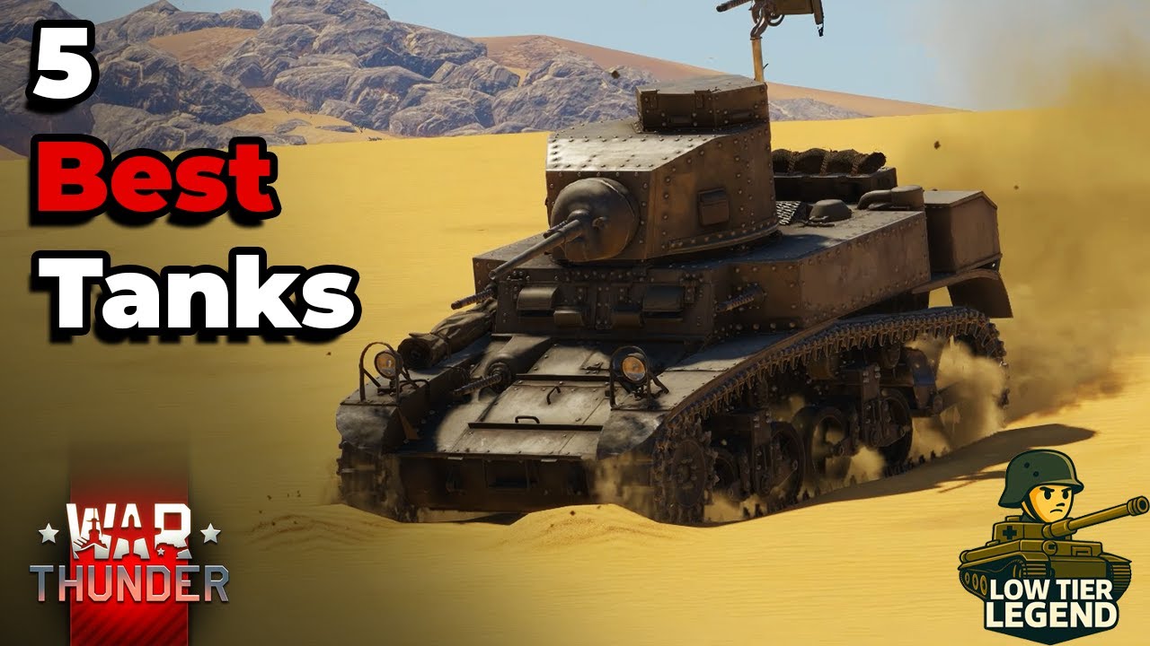 Top 5 Beginner Tanks in War Thunder | And Why They’re Actually Good!
