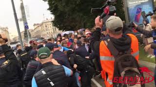 В Минске силовики задержали протестующих студентов