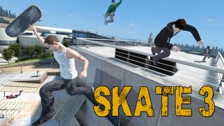 Jumping Off Buildings - Skate 3 w/ Nanners, Diction, & Chilled #1