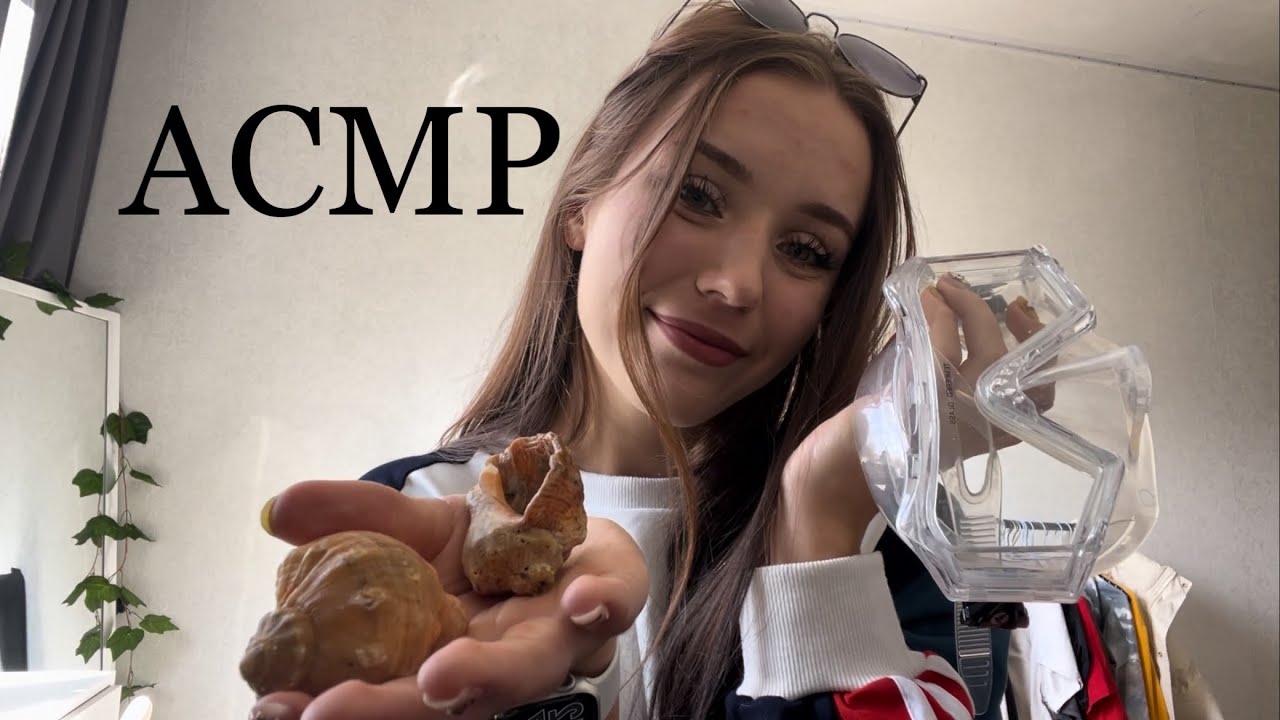 АСМР быстрый таппинг, собираем тебя на море