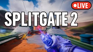 Splitgate 2 🔴 LIVE FIRST Time Battle Royale
