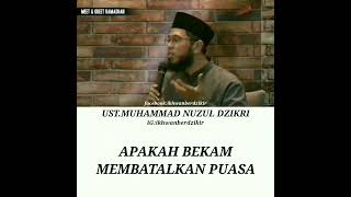Apakah Bekam Membatalkan Puasa