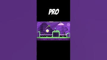 Noob VS Pro #geometrydash #shorts