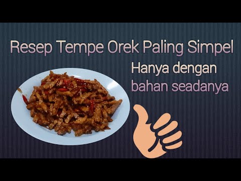 Tempe Orek Anak Kos
