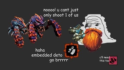 Insta-Kill Dread Twins w. Embedded Detonators【Zhukov】Deep Rock Galactic (DRG)