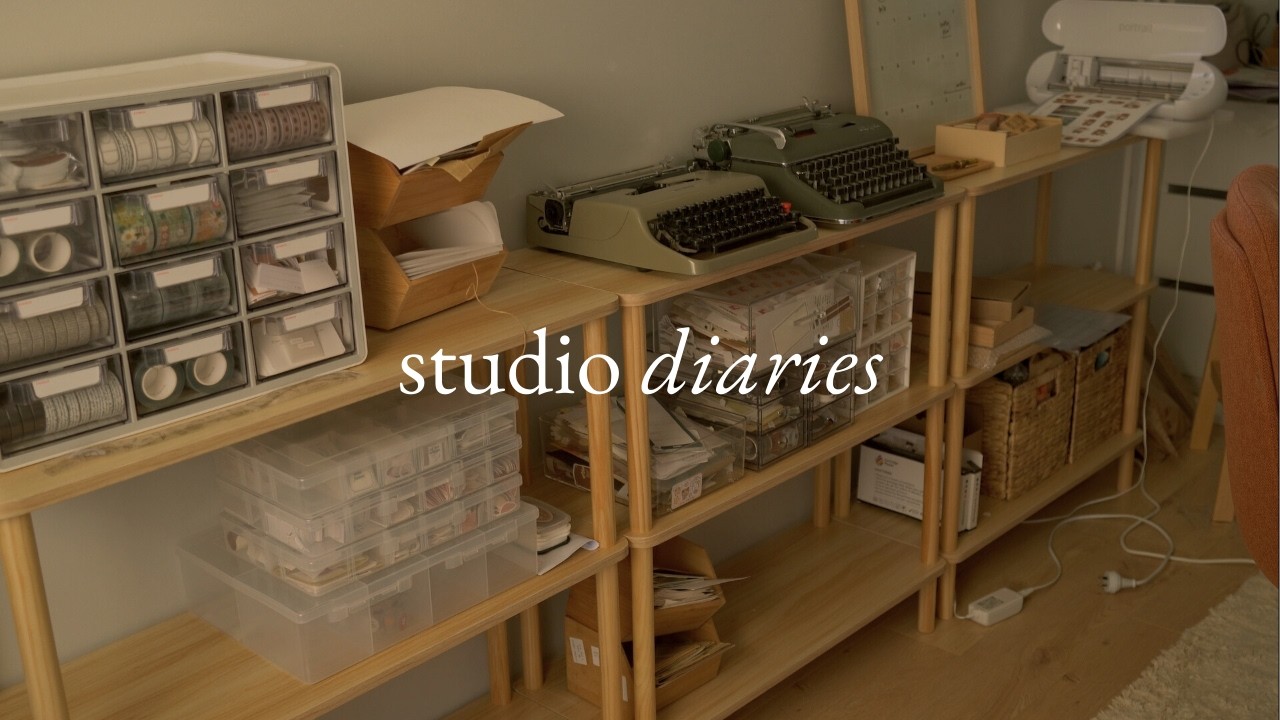 Оформление студийных полок и упаковка заказов | Студийные дневники