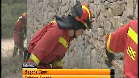 CRISTINA SUAREZ Incendio en Sierra de Morna