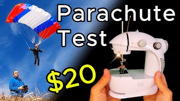 Sewing an RC Parachute with a Toy !