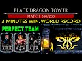 MK Mobile. Fatal Black Dragon Tower Battle 200. Setting New Record. This Is THE BEST Team? Rewards.