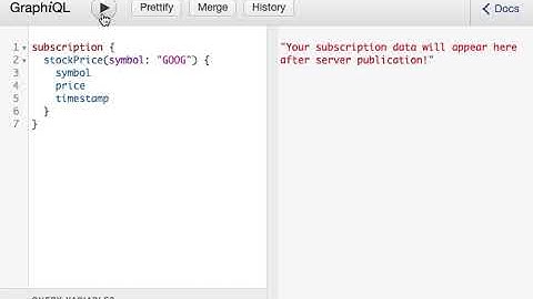 Spring Boot GraphQL Subscription Realtime API Demo