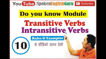 Transitive and Intransitive verbs: All Verbs in English Grammar
