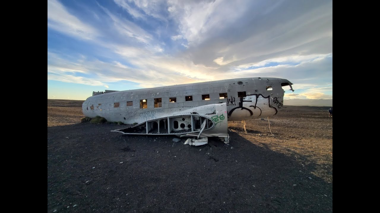 Iceland Day 3 - Solheimasandur Plane Wreck! — Solheimasandur Plane Wreck — video poster