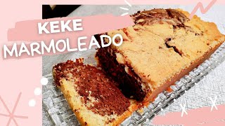 RECETA DE KEKE MARMOLEADO | Te enseño a preparar paso a paso 😉