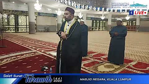 Solat Sunat Terawih Masjid Negara - Ustaz Ahmad Mu...