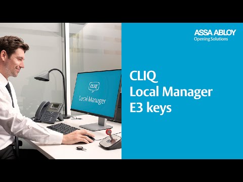 CLIQ Local Manager - Hand out E3 keys