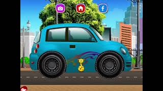 Car wash salon and Auto body shop game for kids [SET 3] ALL CARS screenshot 5
