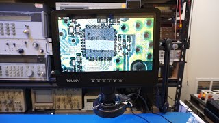 Review of a TOMLOV DM602 Flex 10.1 inch Digital Soldering Microscope by Kerry Wong 4,765 views 4 months ago 14 minutes, 24 seconds